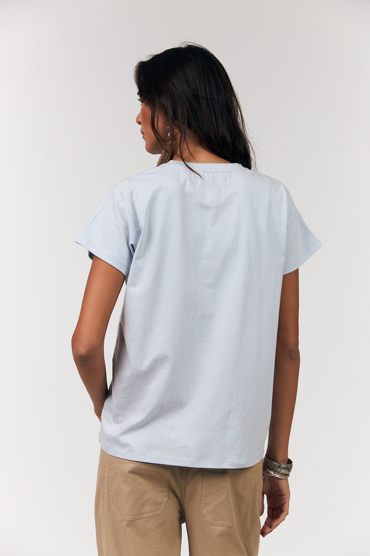 Lollys Laundry RomaLL T-Shirt Peacock T-shirt 22 Light Blue