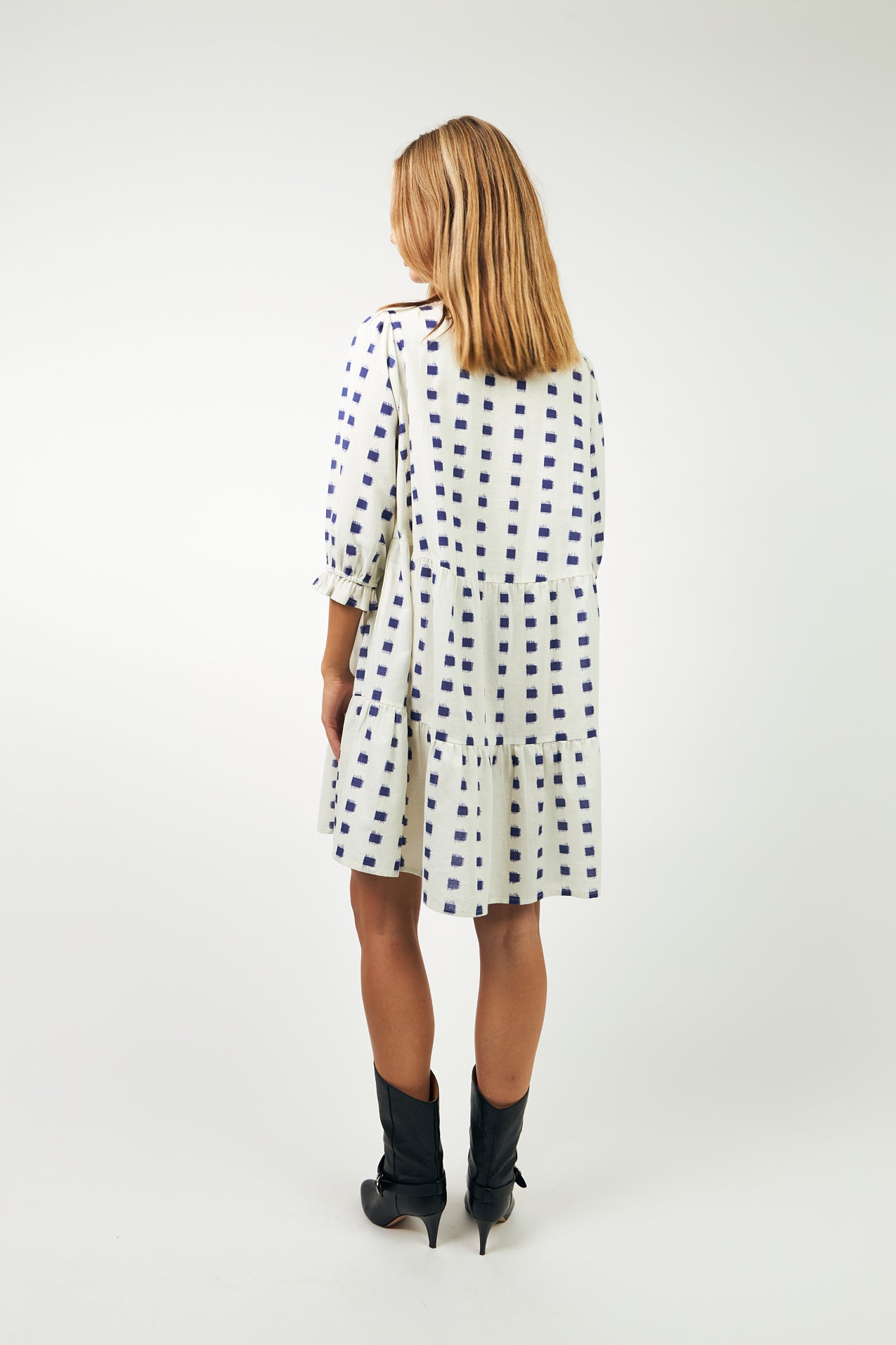 Lollys Laundry SabineLL Short Dress Dress 02 02 Creme