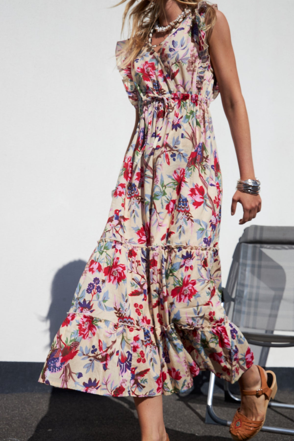 Lollys Laundry SamoLL Midi Dress Dress 74 Flower Print
