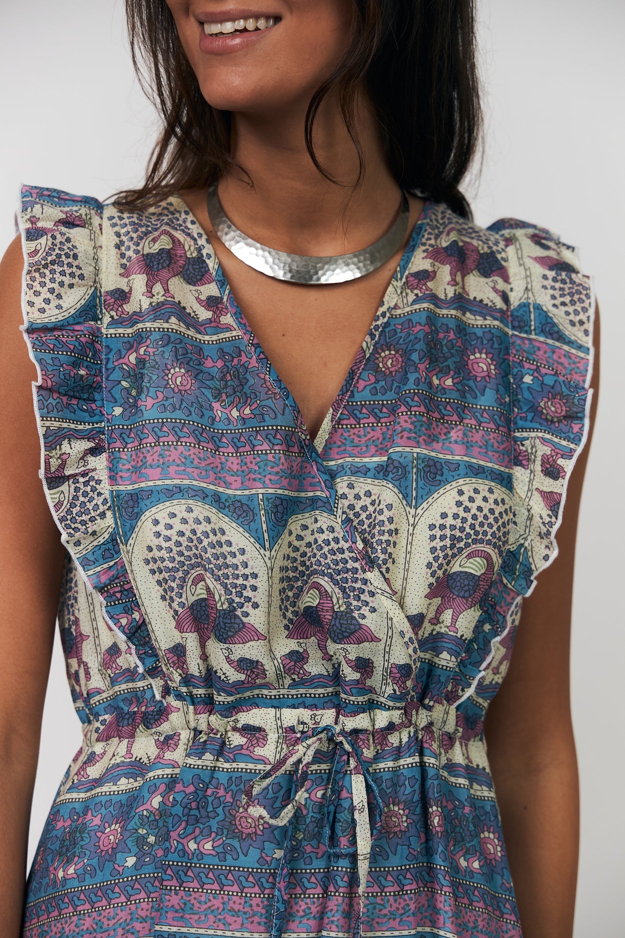 SamoLL Midi Dress - 20 Blue