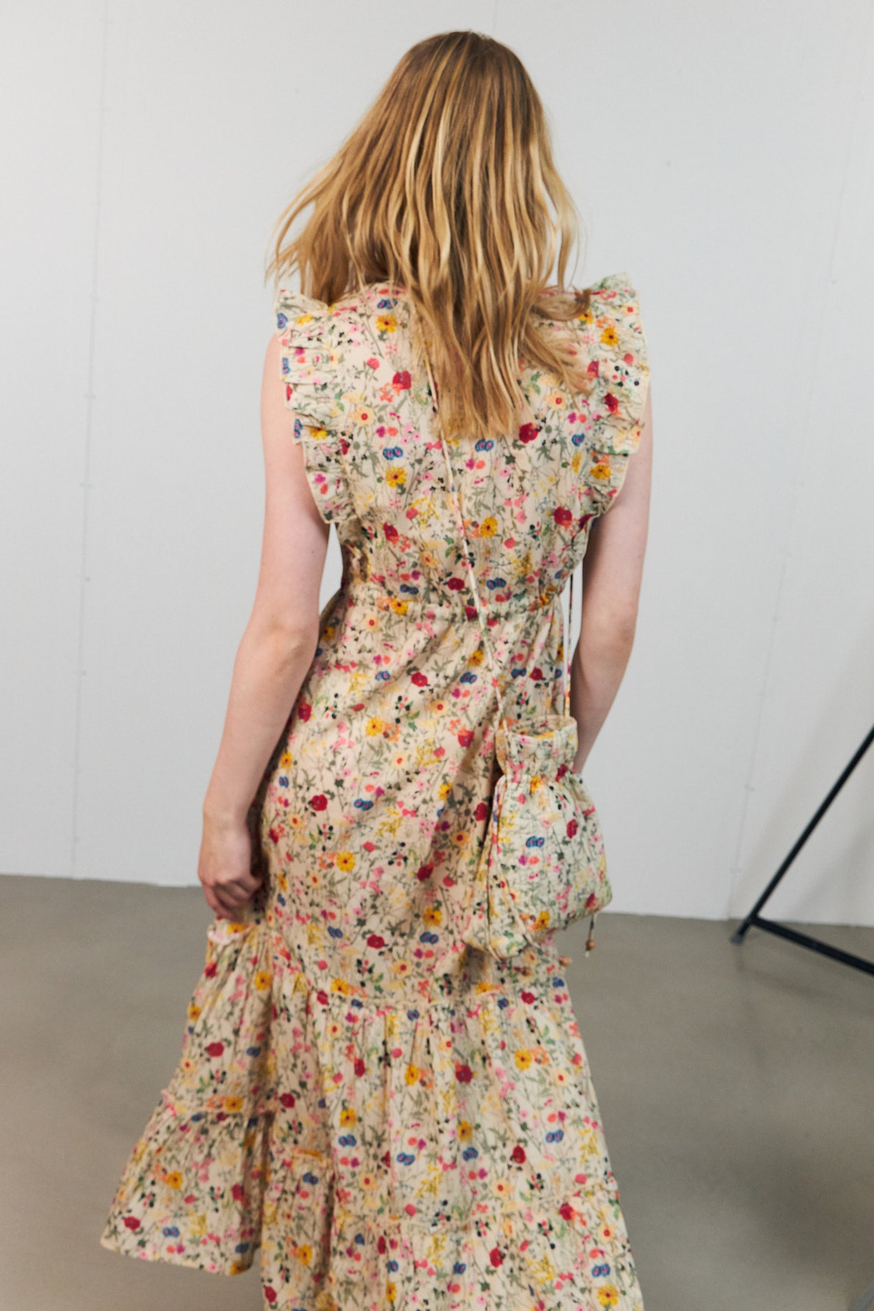 SamoLL Midi Dress - Flower Print