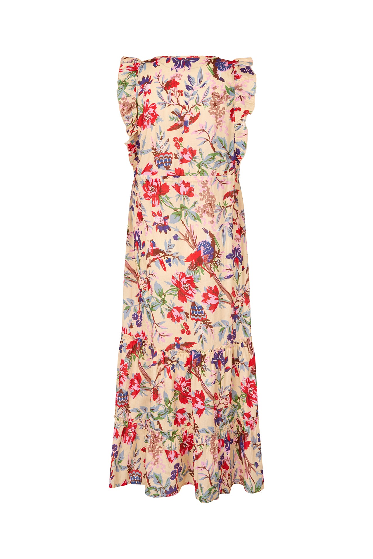 SamoLL Midi Dress - Flower Print