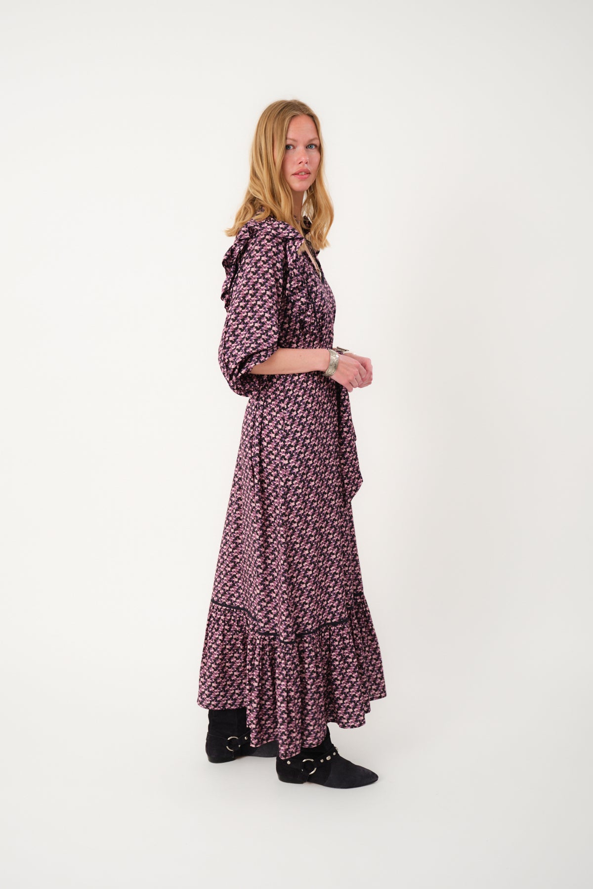 SanniLL Maxi Dress - Flower Print