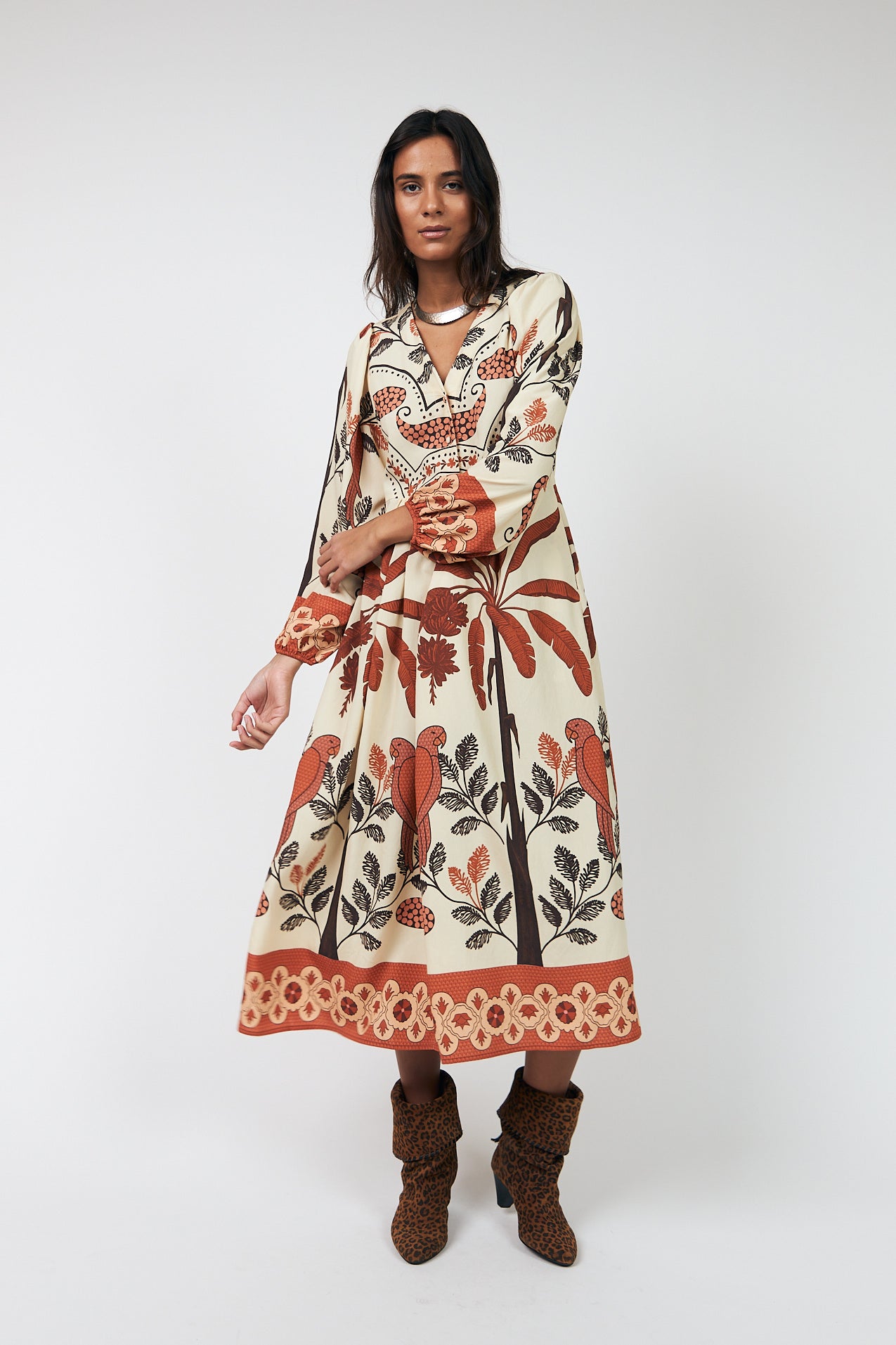 Lollys Laundry SaraiLL Maxi Dress Dress 02 Creme