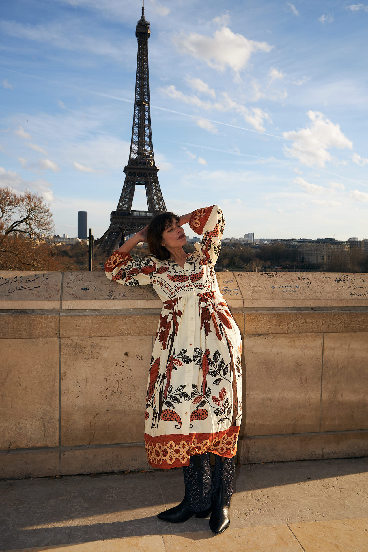 SaraiLL Maxi Dress - Creme