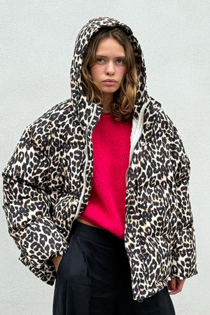 Lollys Laundry ShelbyLL Jacket Outerwear 72 Leopard Print