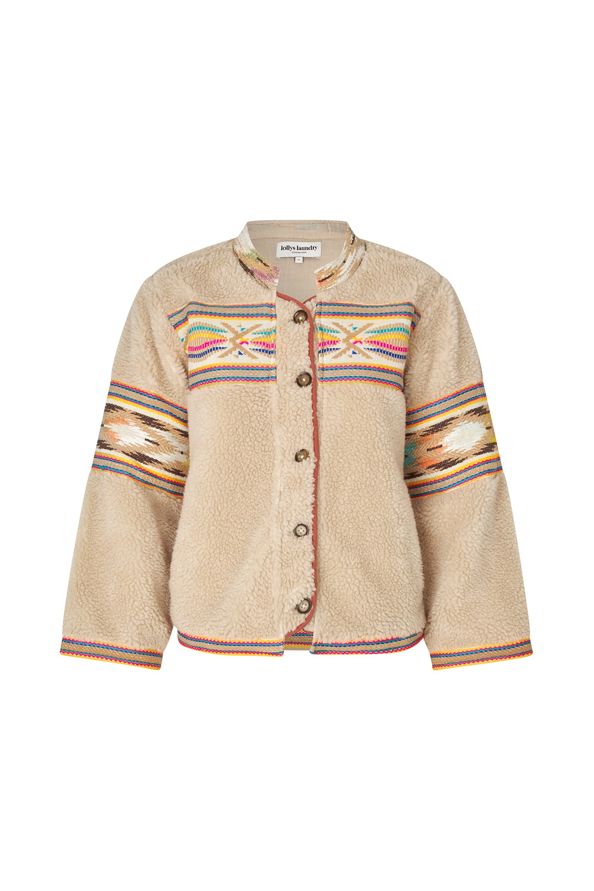 Lollys Laundry SiriLL Teddy Jacket Outerwear 08 Beige