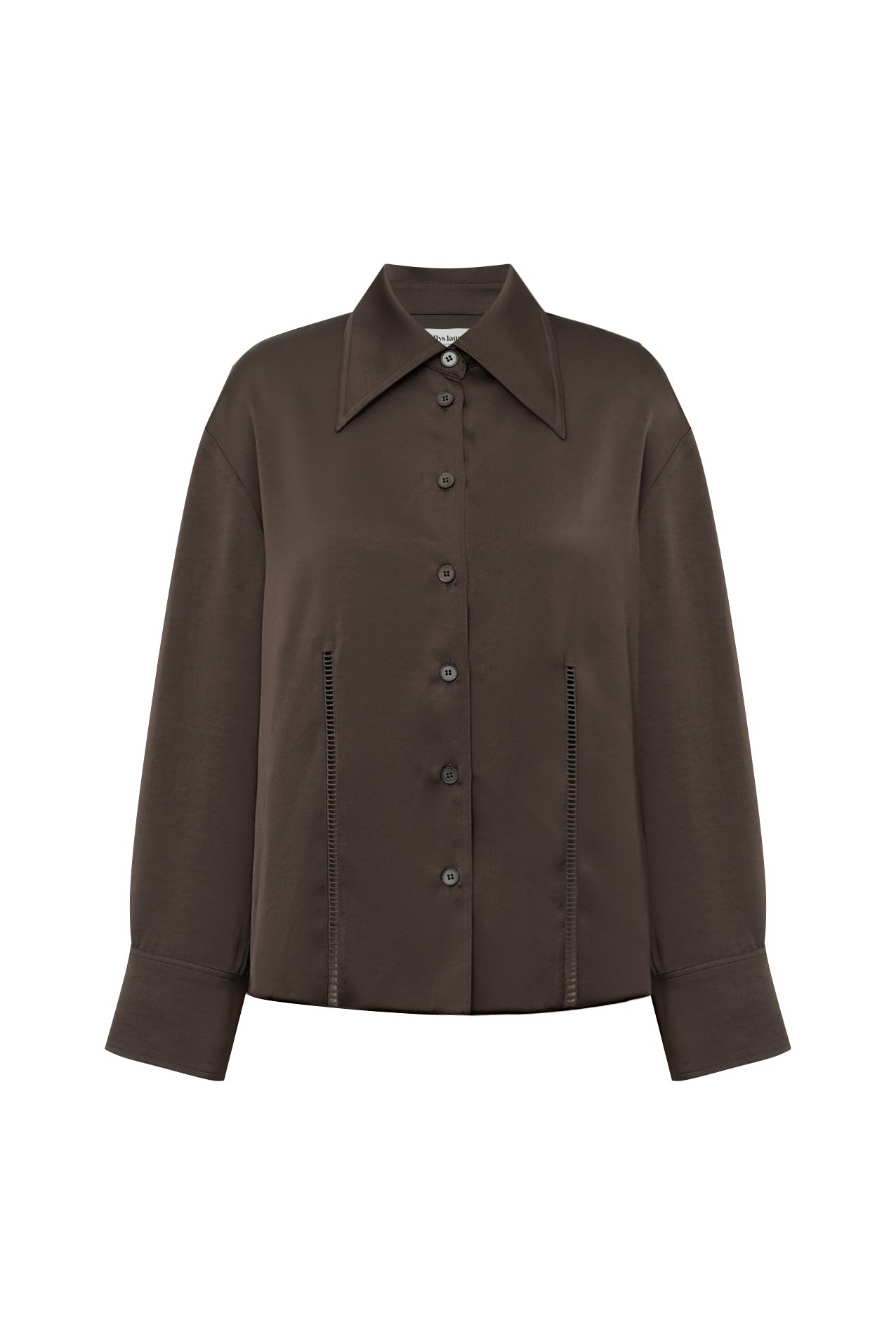 Lollys Laundry SolLL Shirt Shirt 87 Dark Mokka