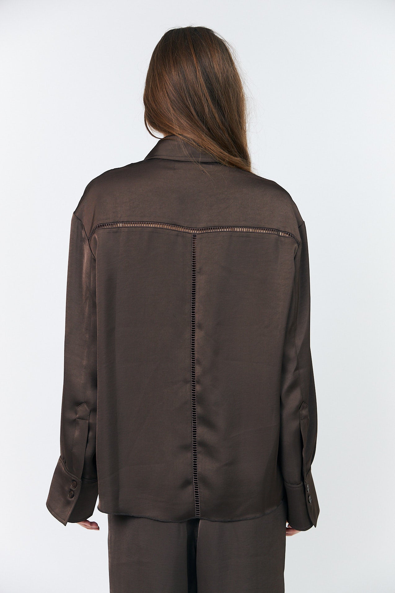 Lollys Laundry SolLL Shirt Shirt 87 Dark Mokka