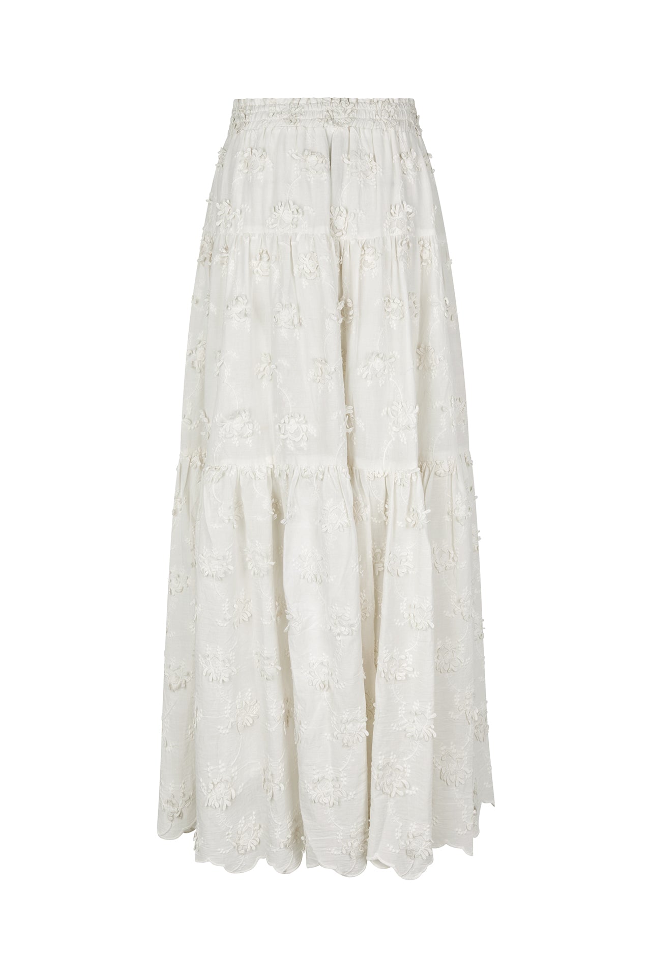 SunsetLL Maxi Skirt - Creme