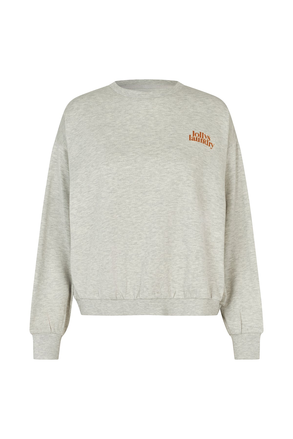 Lollys Laundry SydneyLL Butterfly Sweatshirt Sweatshirt 13 Light Grey Melange