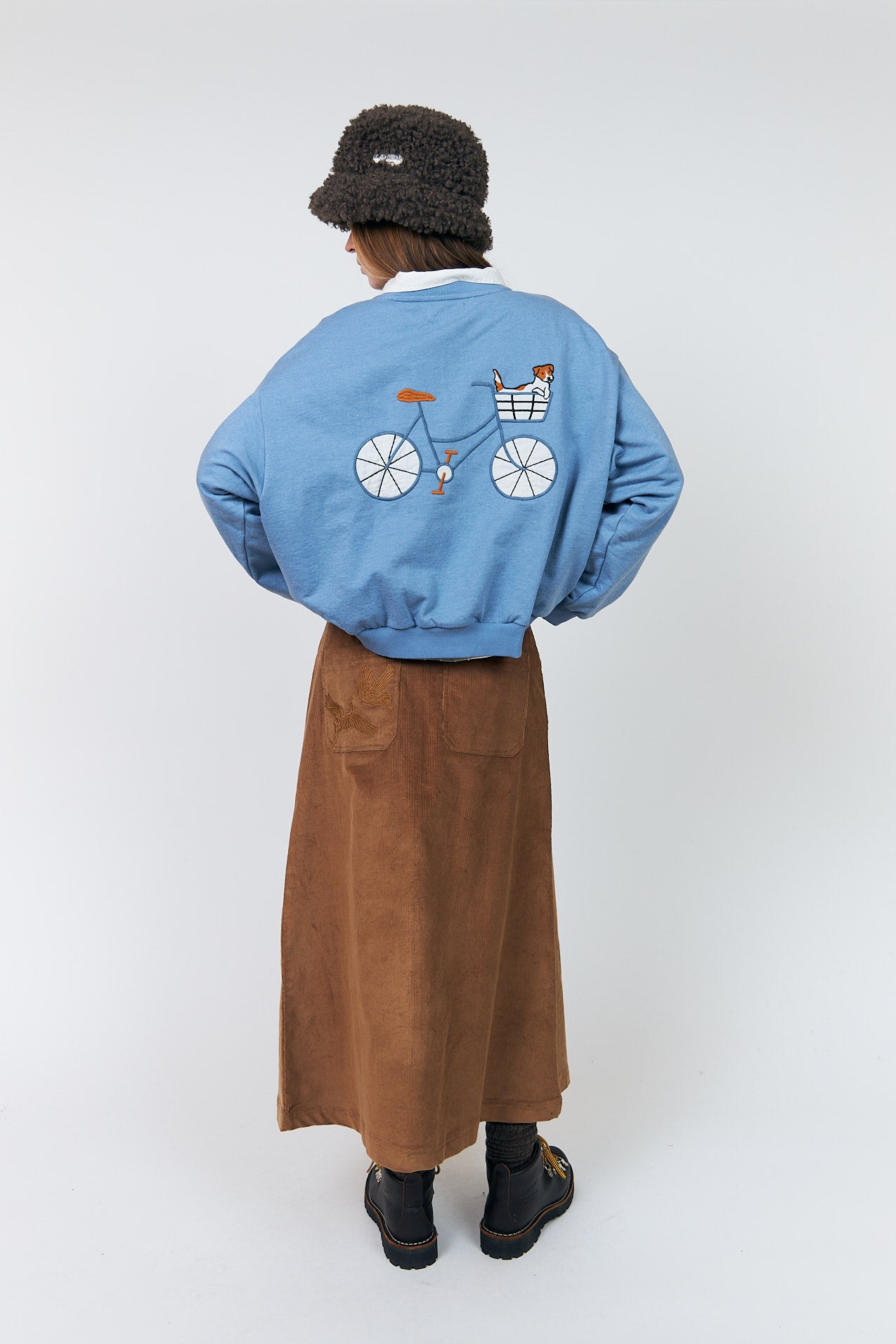 SydneyLL Dog Sweatshirt - Blue Melange