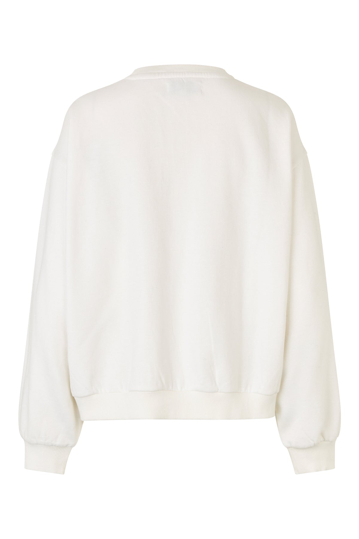 Lollys Laundry SydneyLL Leopard Sweatshirt Sweatshirt 01 White