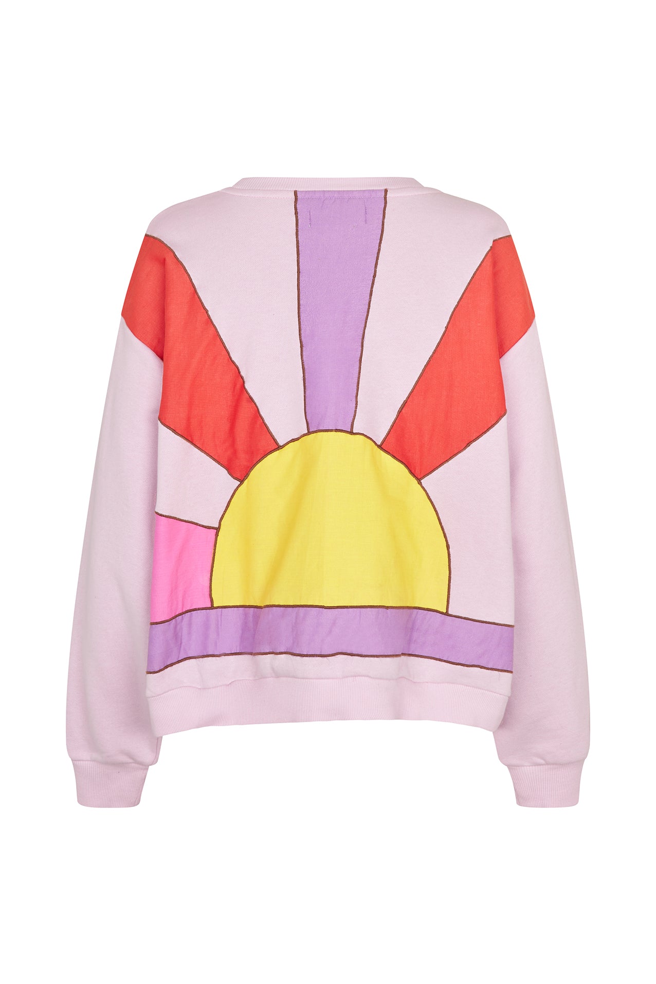 Lollys Laundry SydneyLL Sunset Sweatshirt Sweatshirt 84 Light Pink