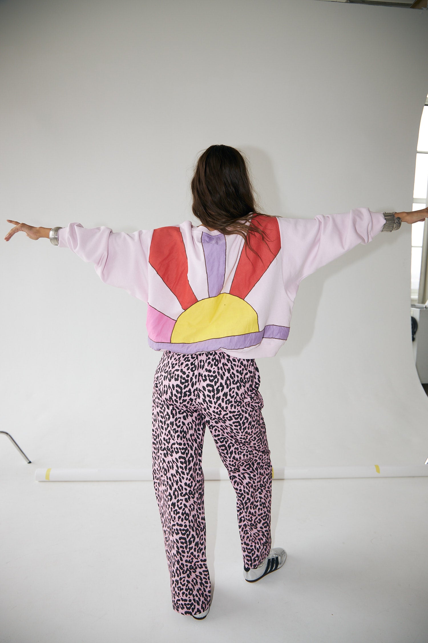 Lollys Laundry SydneyLL Sunset Sweatshirt Sweatshirt 84 Light Pink