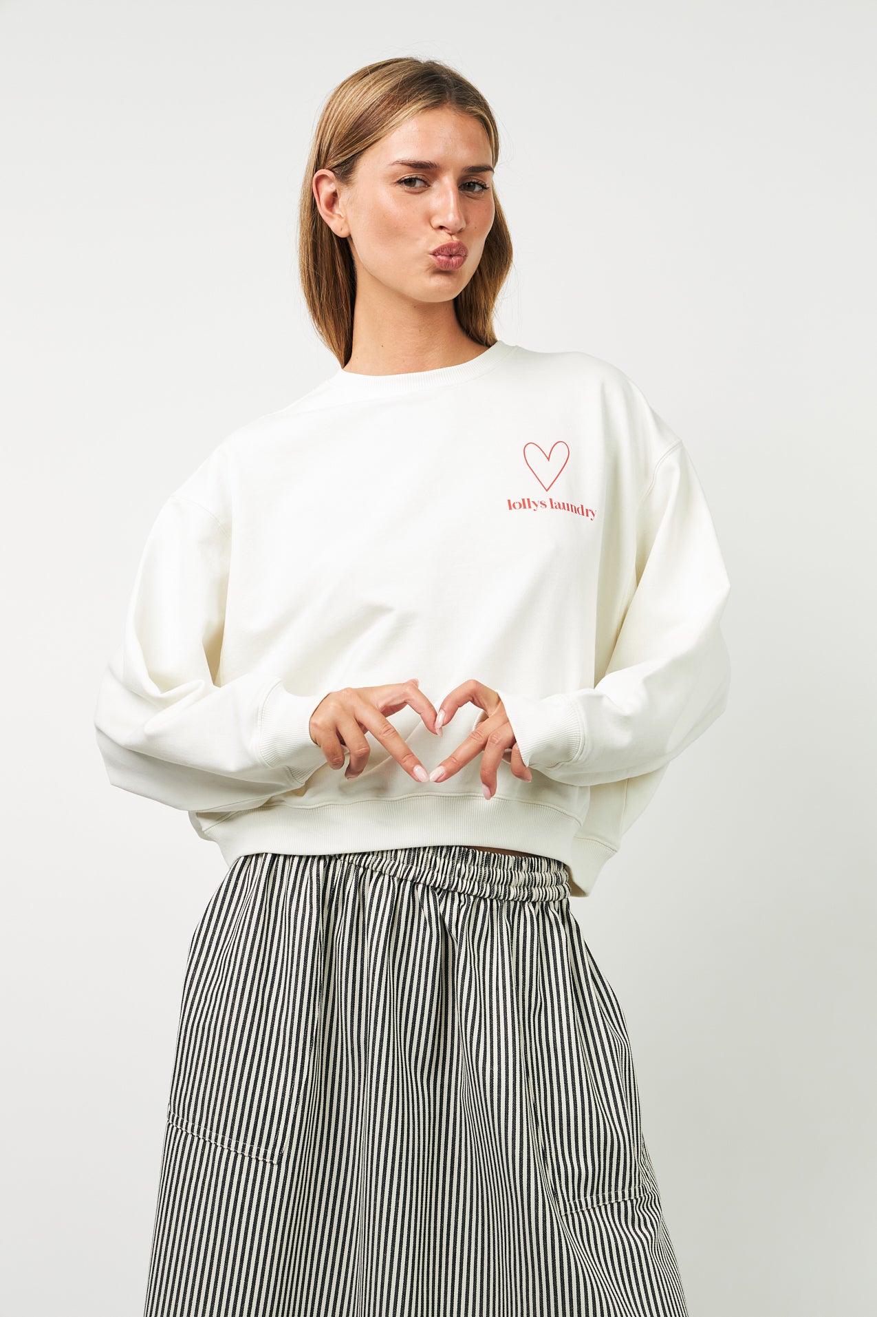 Lollys Laundry SydneyLL Sweatshirt LS Sweatshirt 30 30 Red