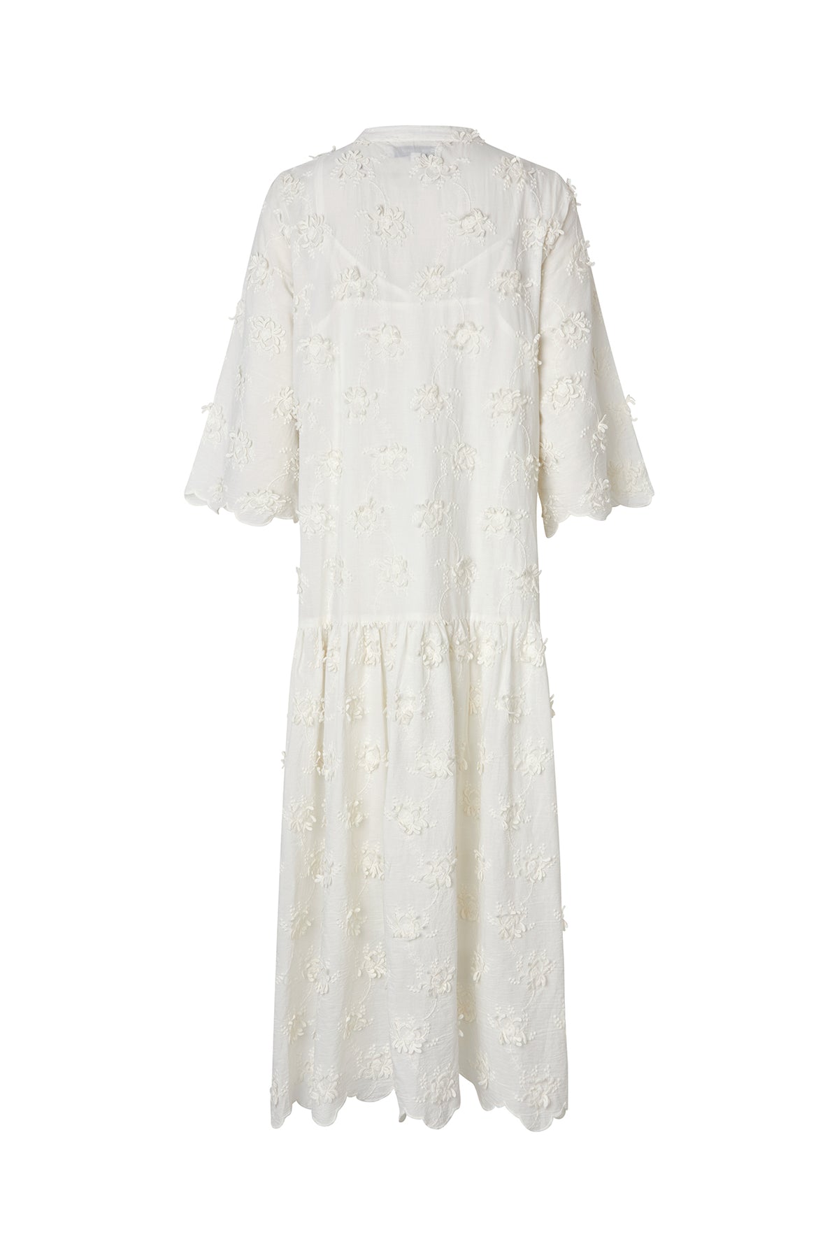 Lollys Laundry TimorLL Midi Dress Dress 02 Creme
