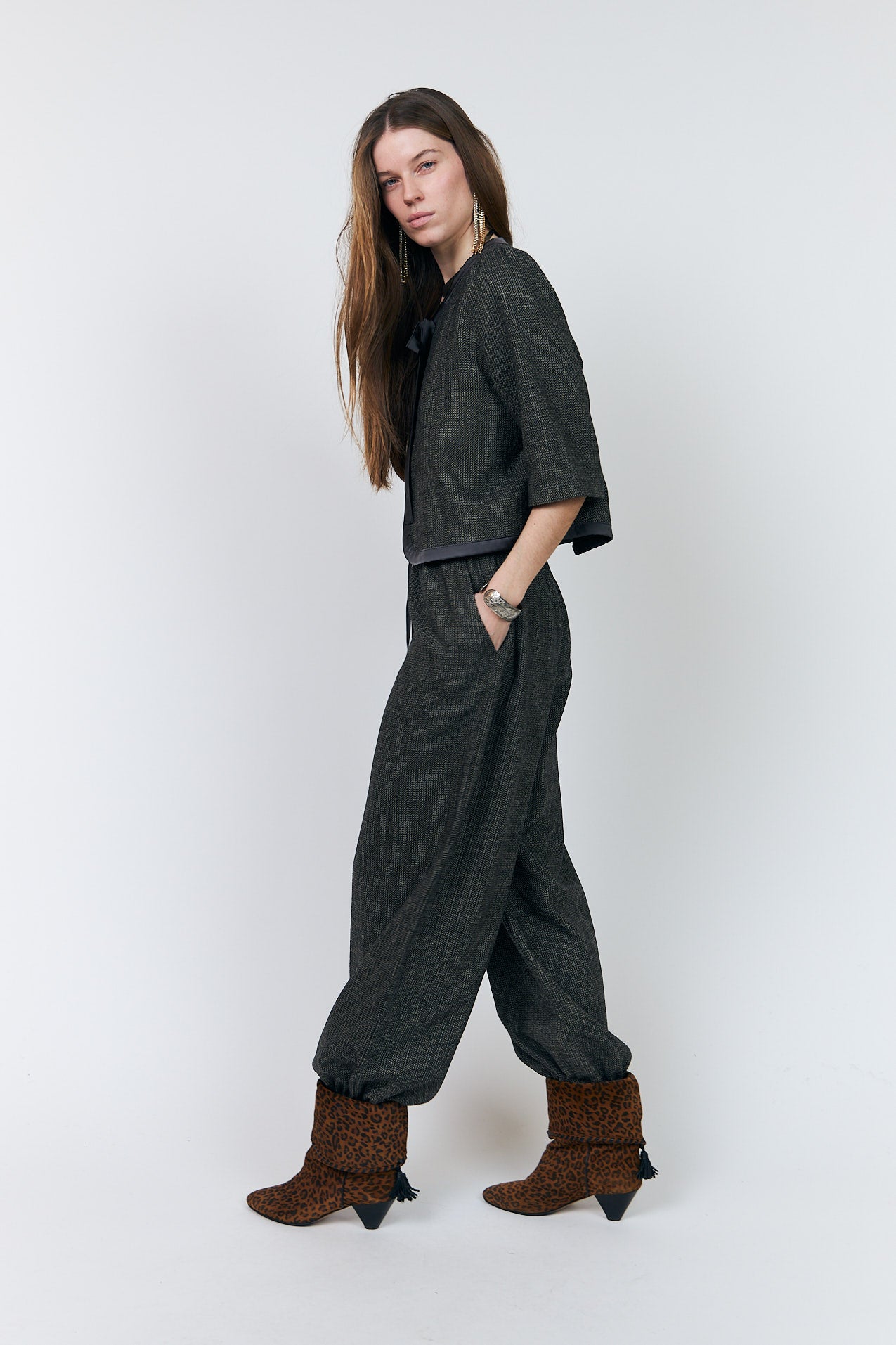 Lollys Laundry TrineLL Short Jacket Jacket 87 Dark Mokka