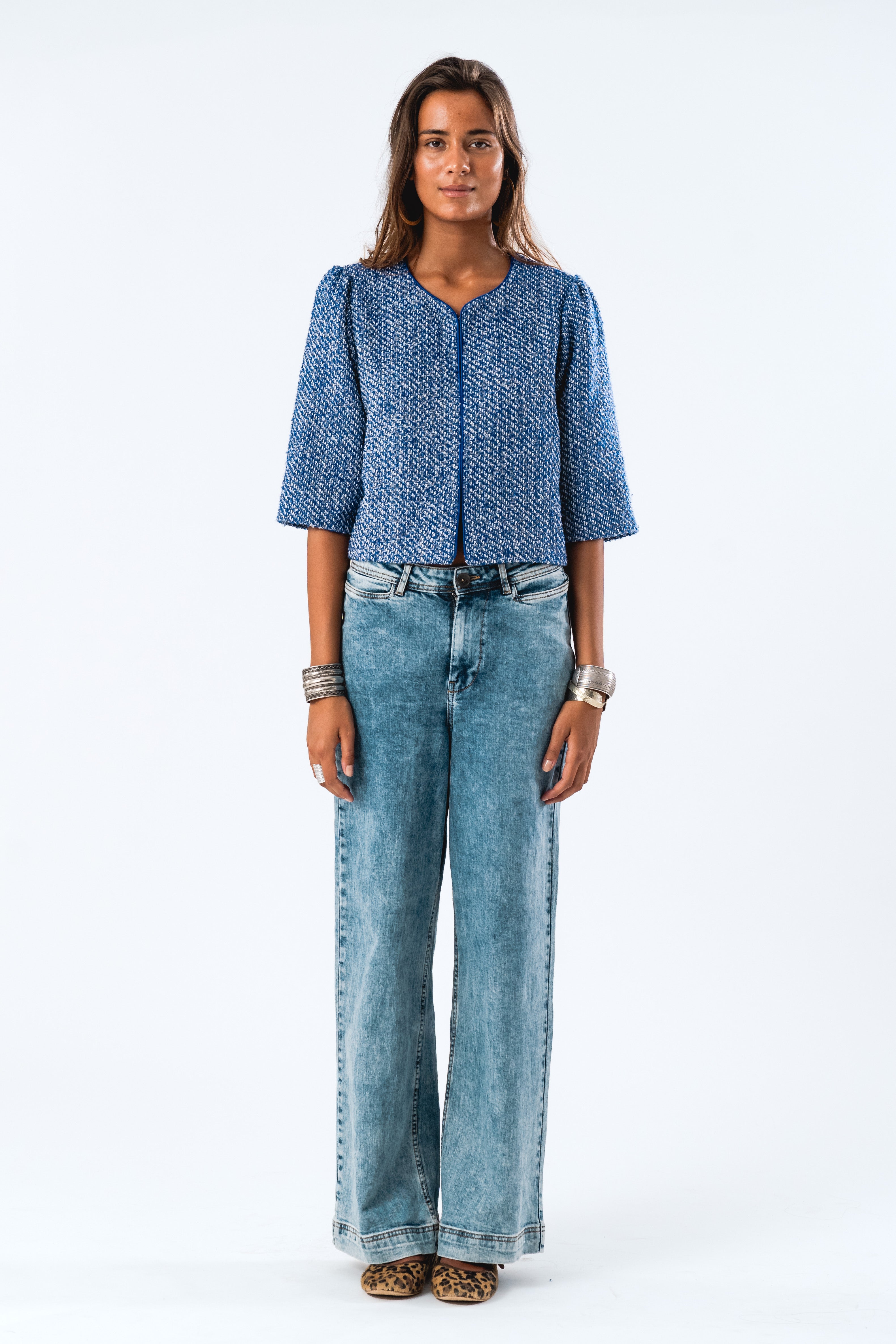 TrineLL Short Jacket 3/4 - Dark Navy