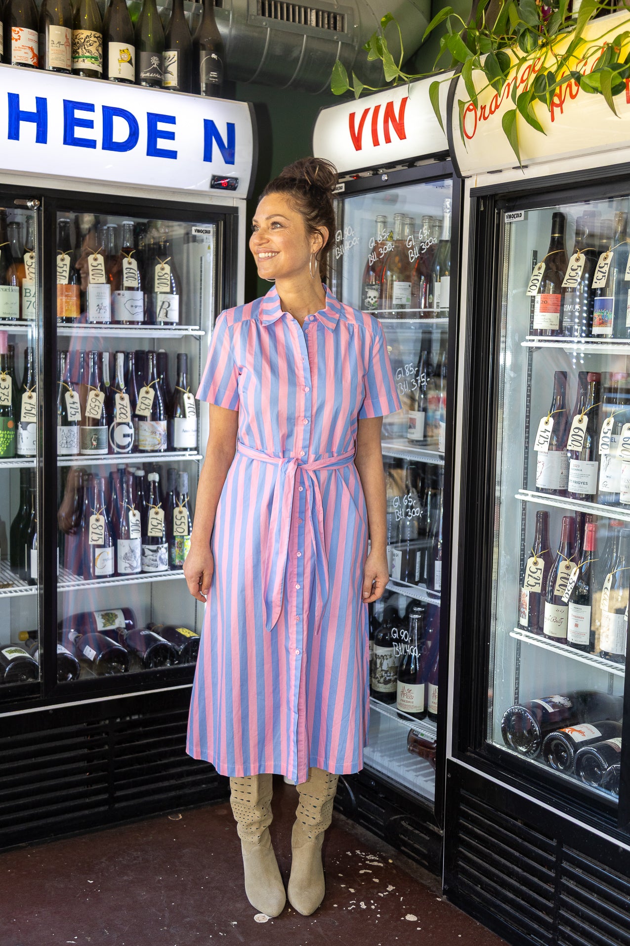 TulleLL Midi dress - Stripe