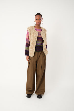 Lollys Laundry VadaLL Vest Vest 04 Sand