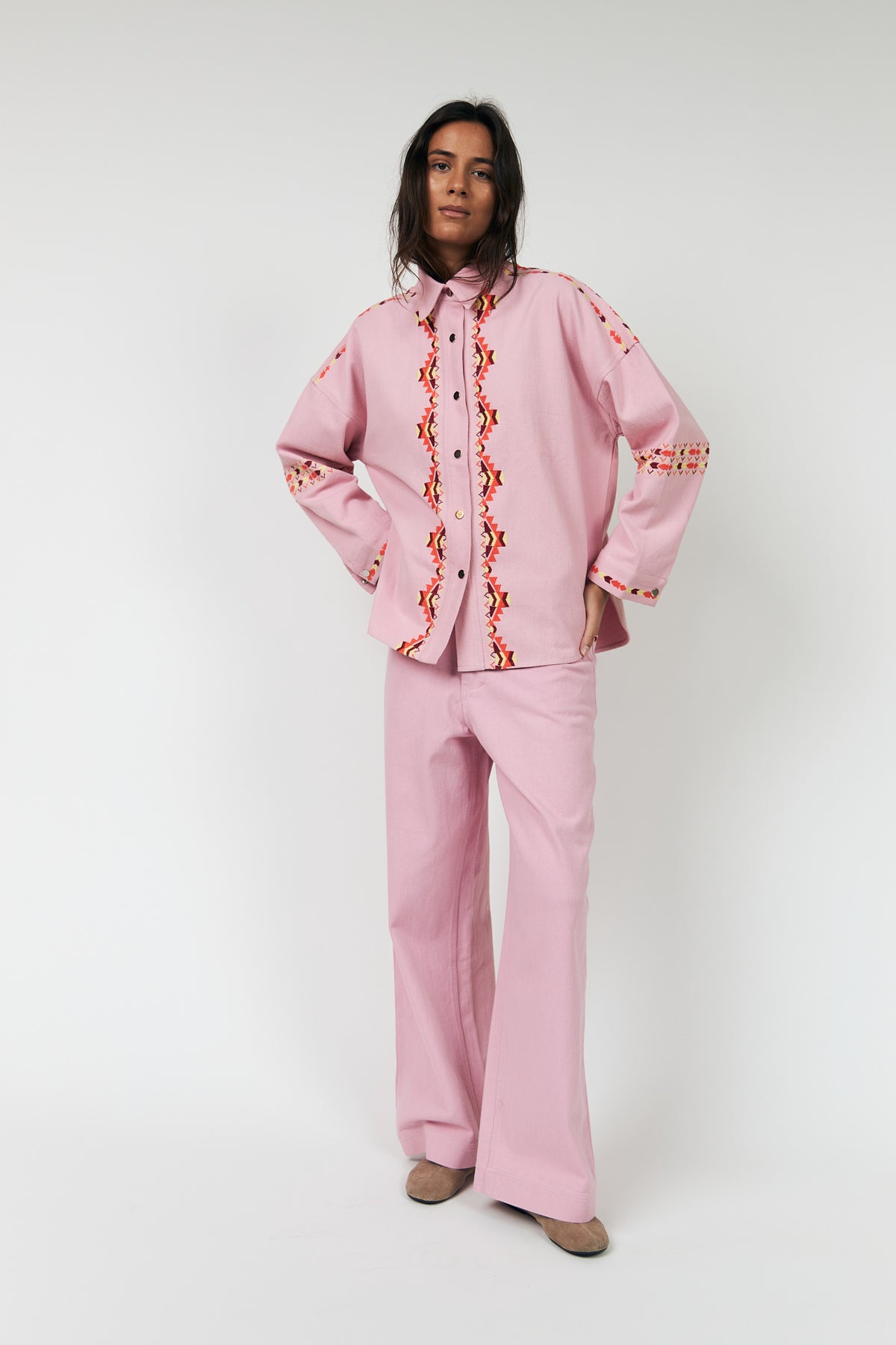Lollys Laundry VeidaLL Overshirt Shirt 51 Pink