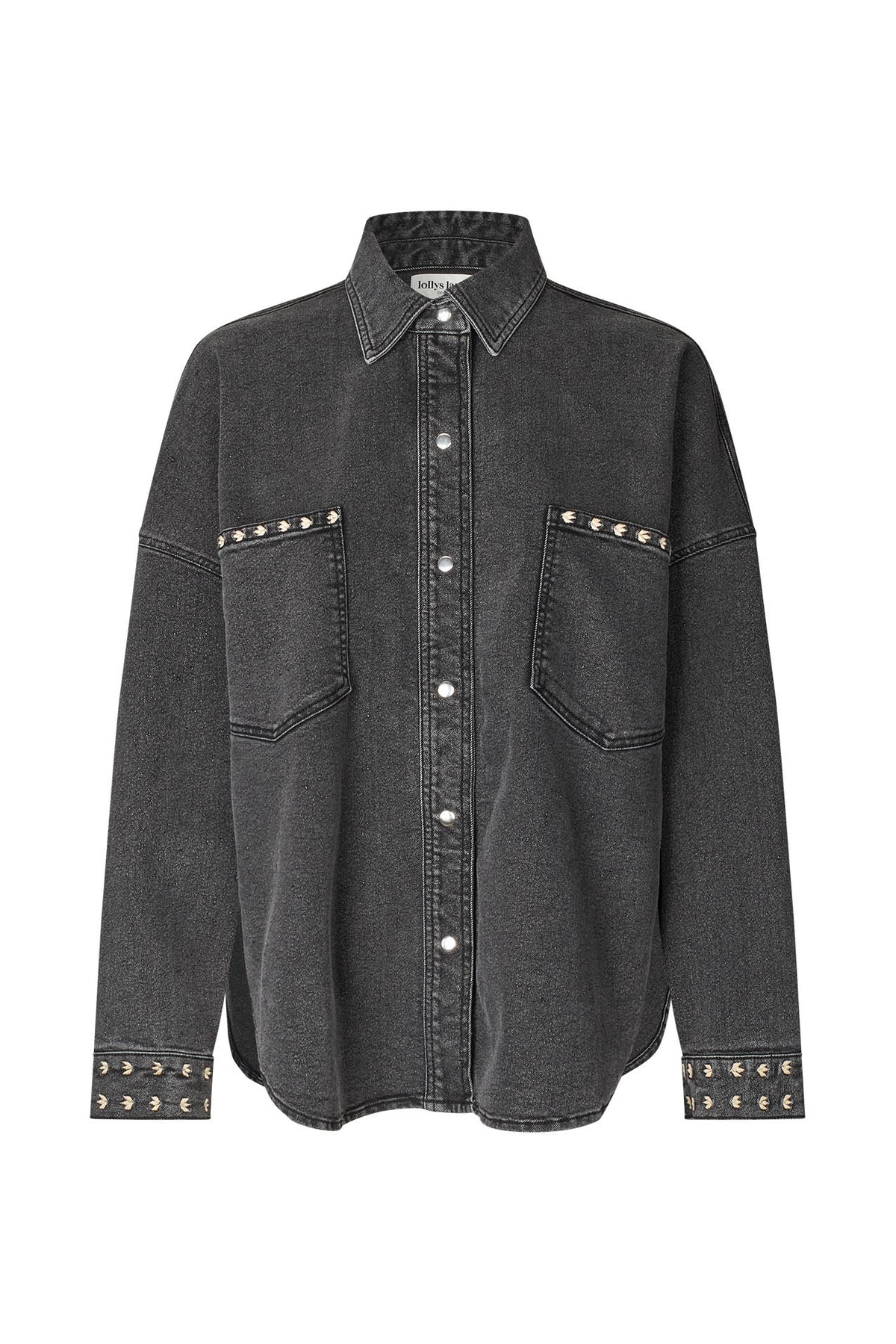 Lollys Laundry VeidaLL shirt Shirt 18 Washed Black