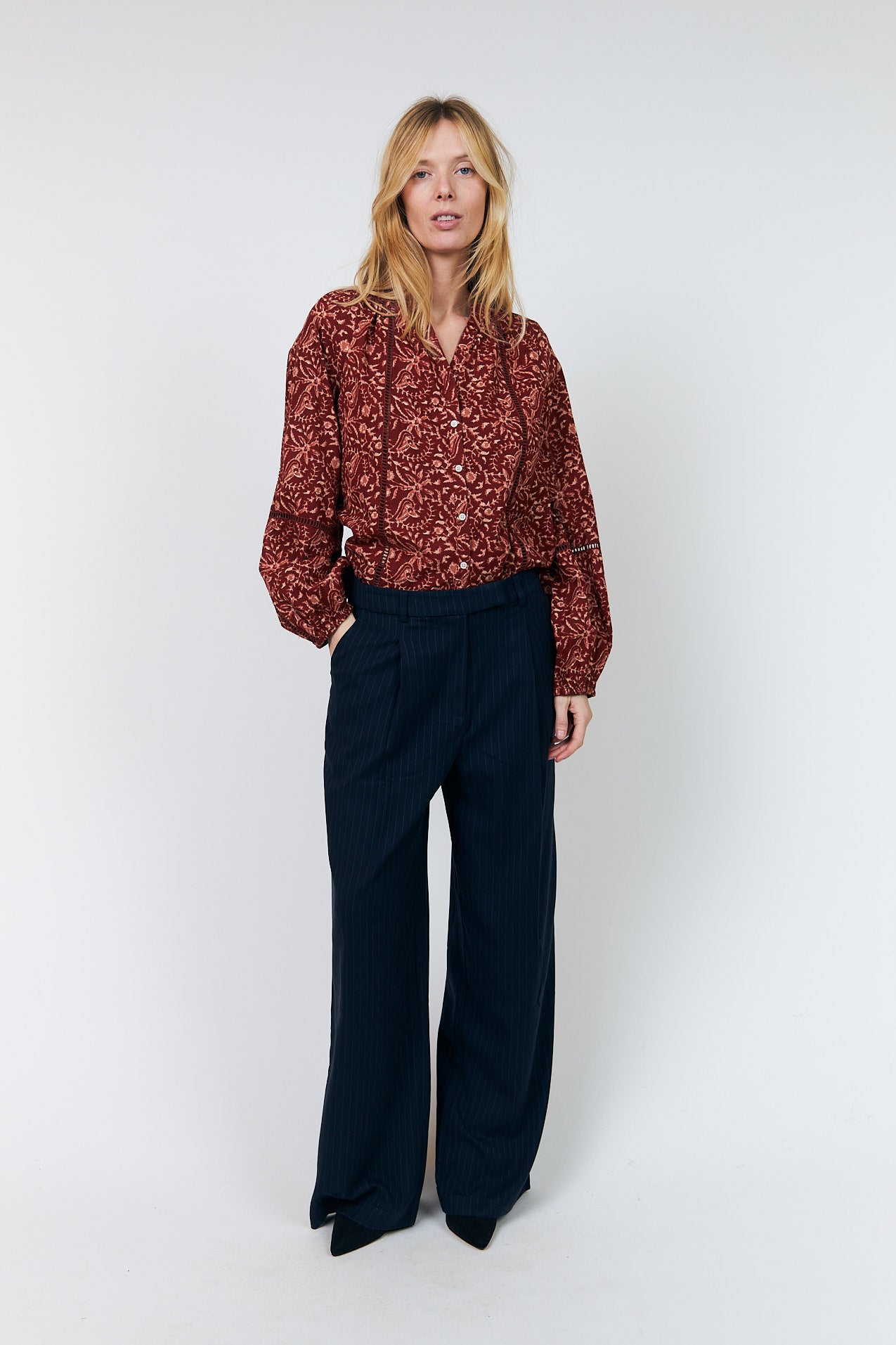 Lollys Laundry VeroLL Shirt Shirt 54 Rust