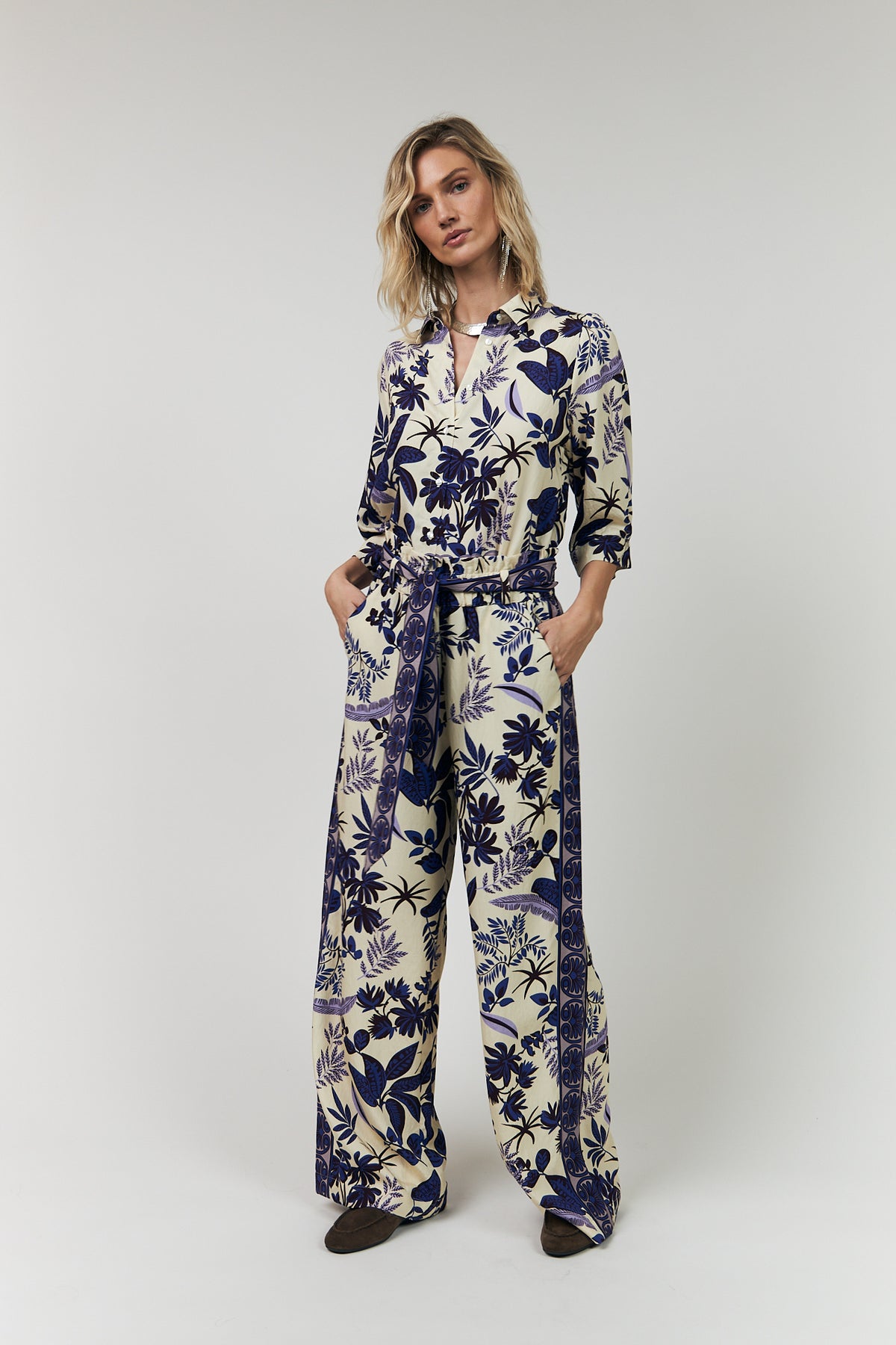 Lollys Laundry VickyLL Pants Pants 74 Flower Print
