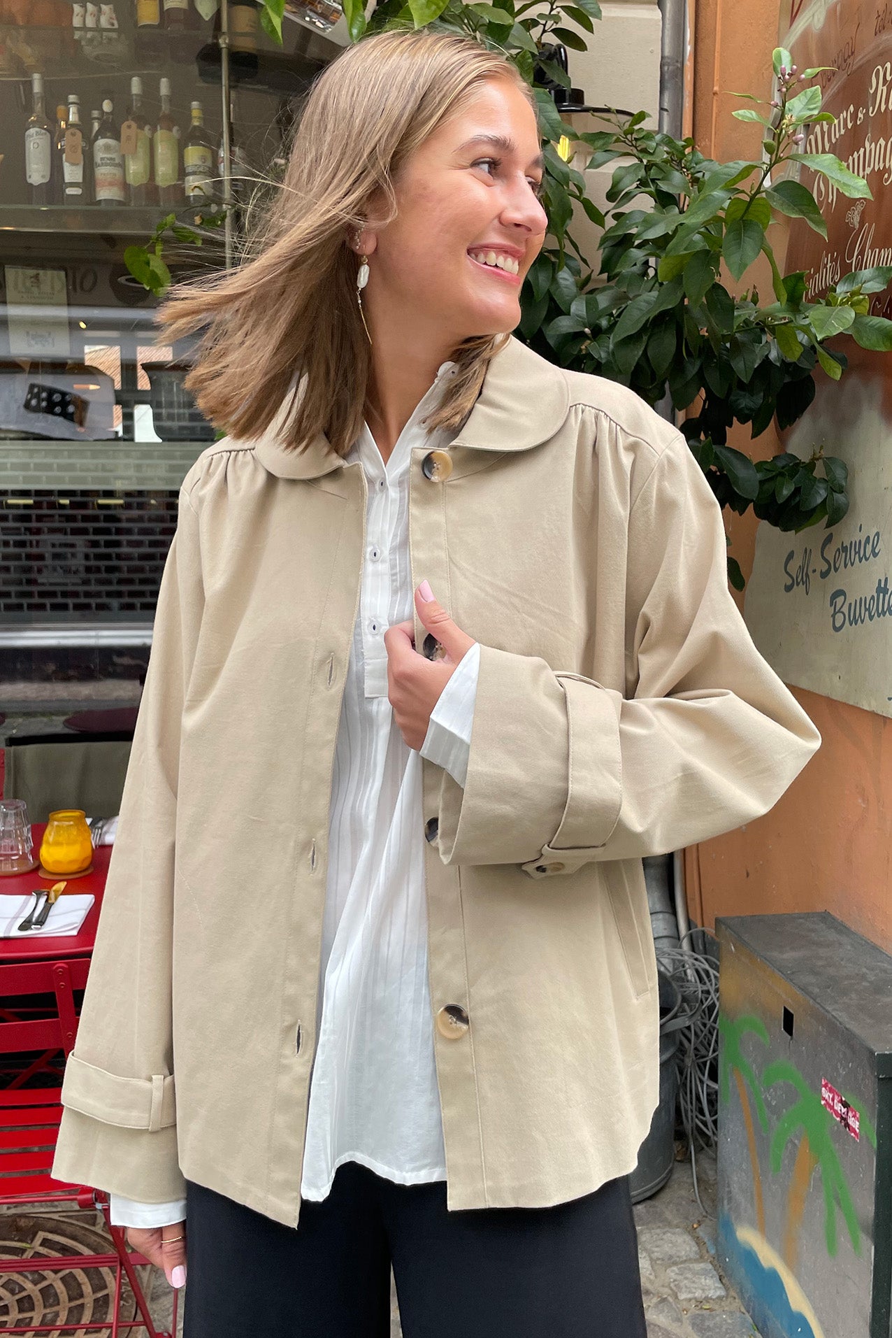 ViolaLL Jacket - Ecru
