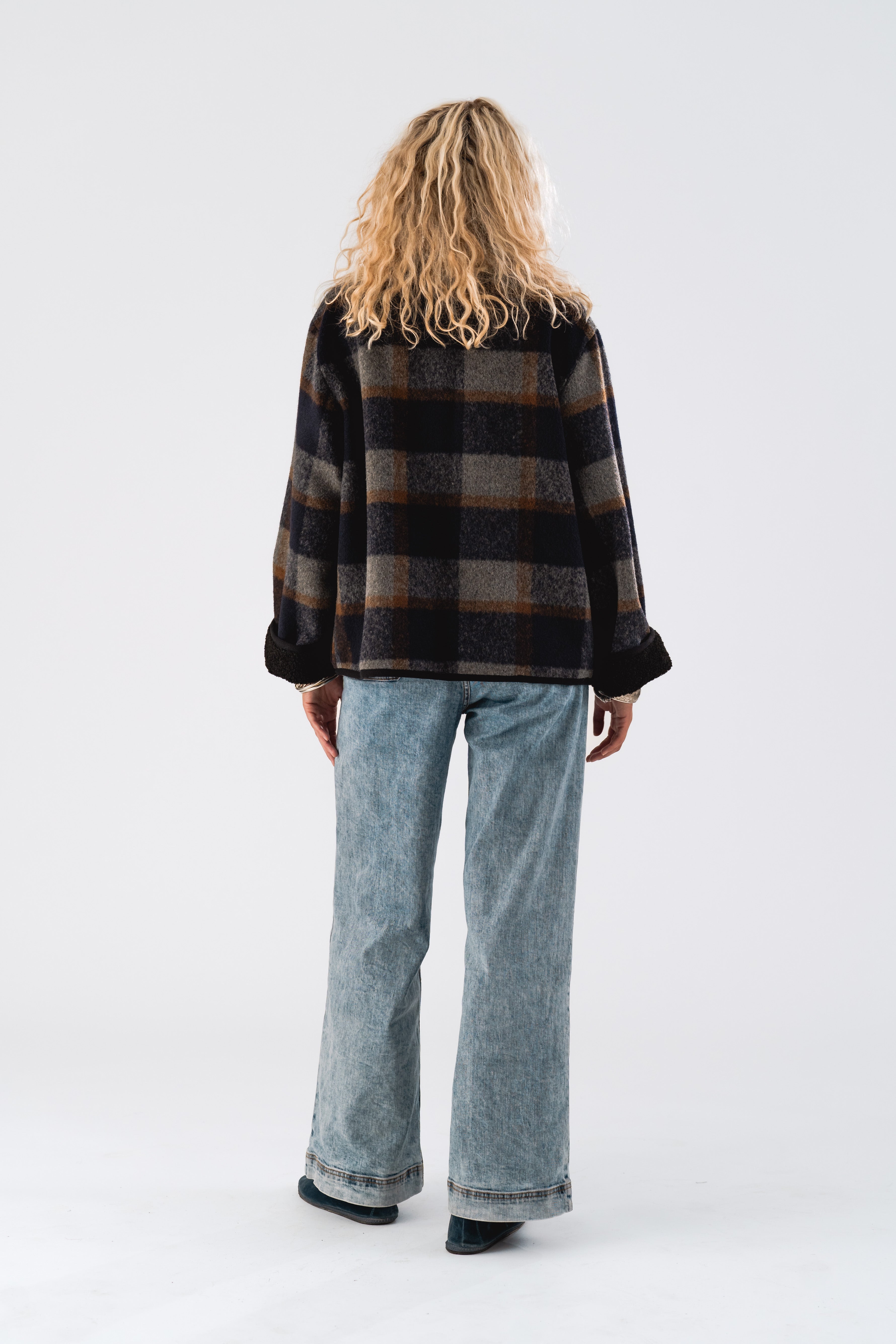 Yarra Jacket - Check Print