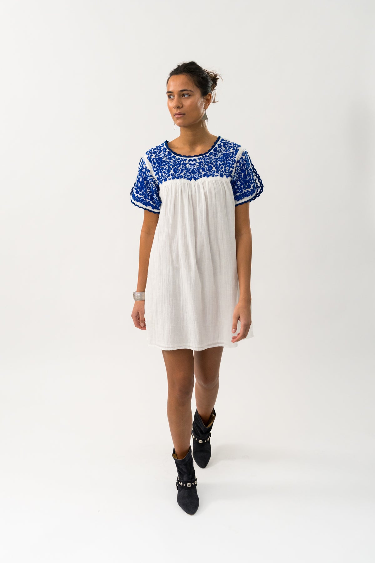 Lollys Laundry YugidaLL Short Dress Dress 02 Creme