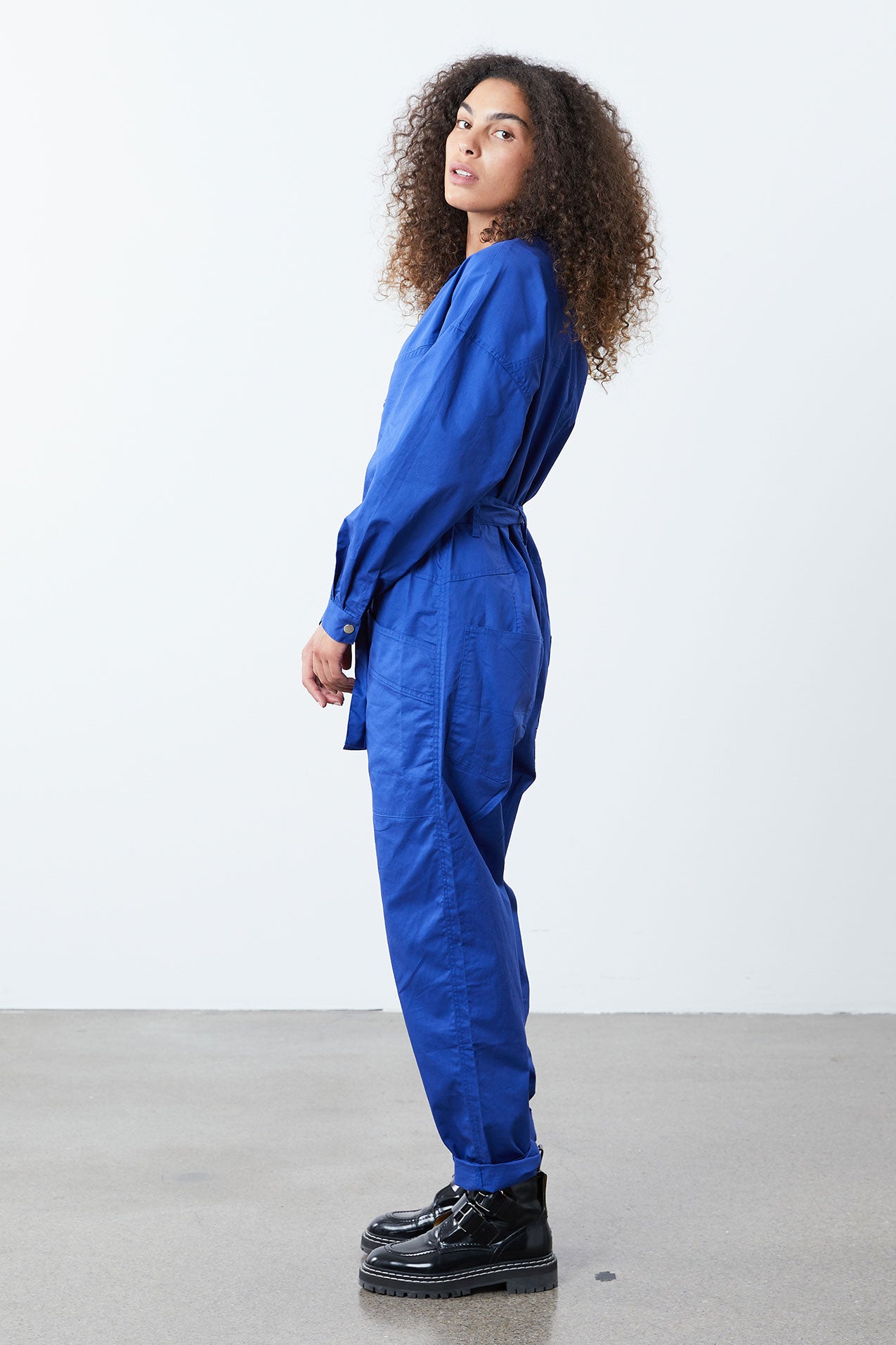 Yuko Jumpsuit - Neon Blue