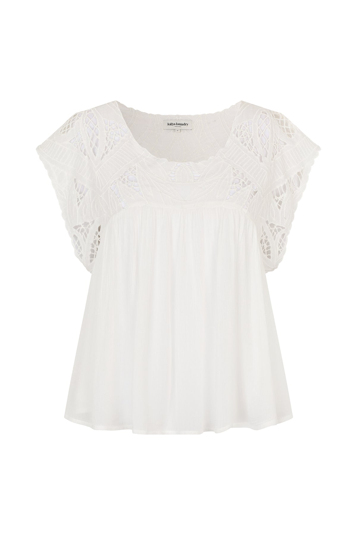 Lollys Laundry ZoeyLL Blouse Top 02 Creme