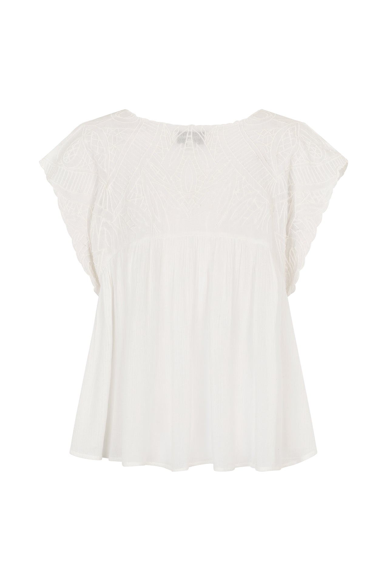 Lollys Laundry ZoeyLL Blouse Top 02 Creme