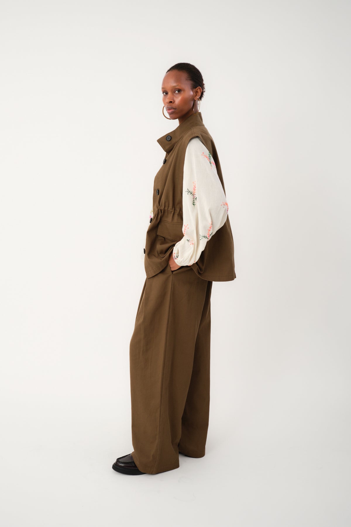 ZolaLL Pants - Dusty Green