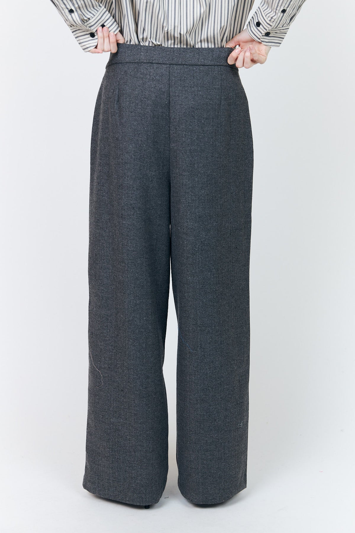 Lollys Laundry ZolaLL Pants Pants 15 Dark Grey Melange