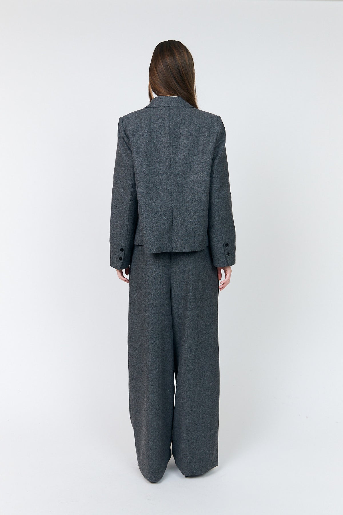 Lollys Laundry ZolaLL Pants Pants 15 Dark Grey Melange