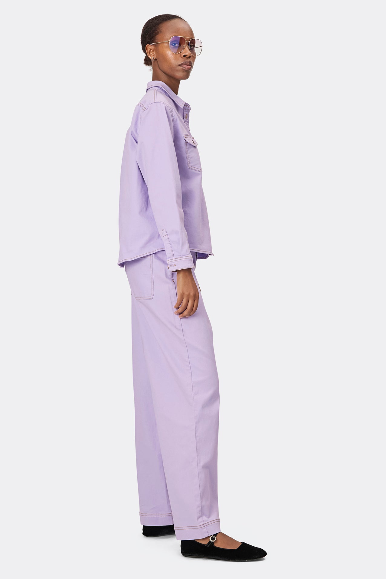 Lollys Laundry Agusta Shirt Shirt 52 Lavender