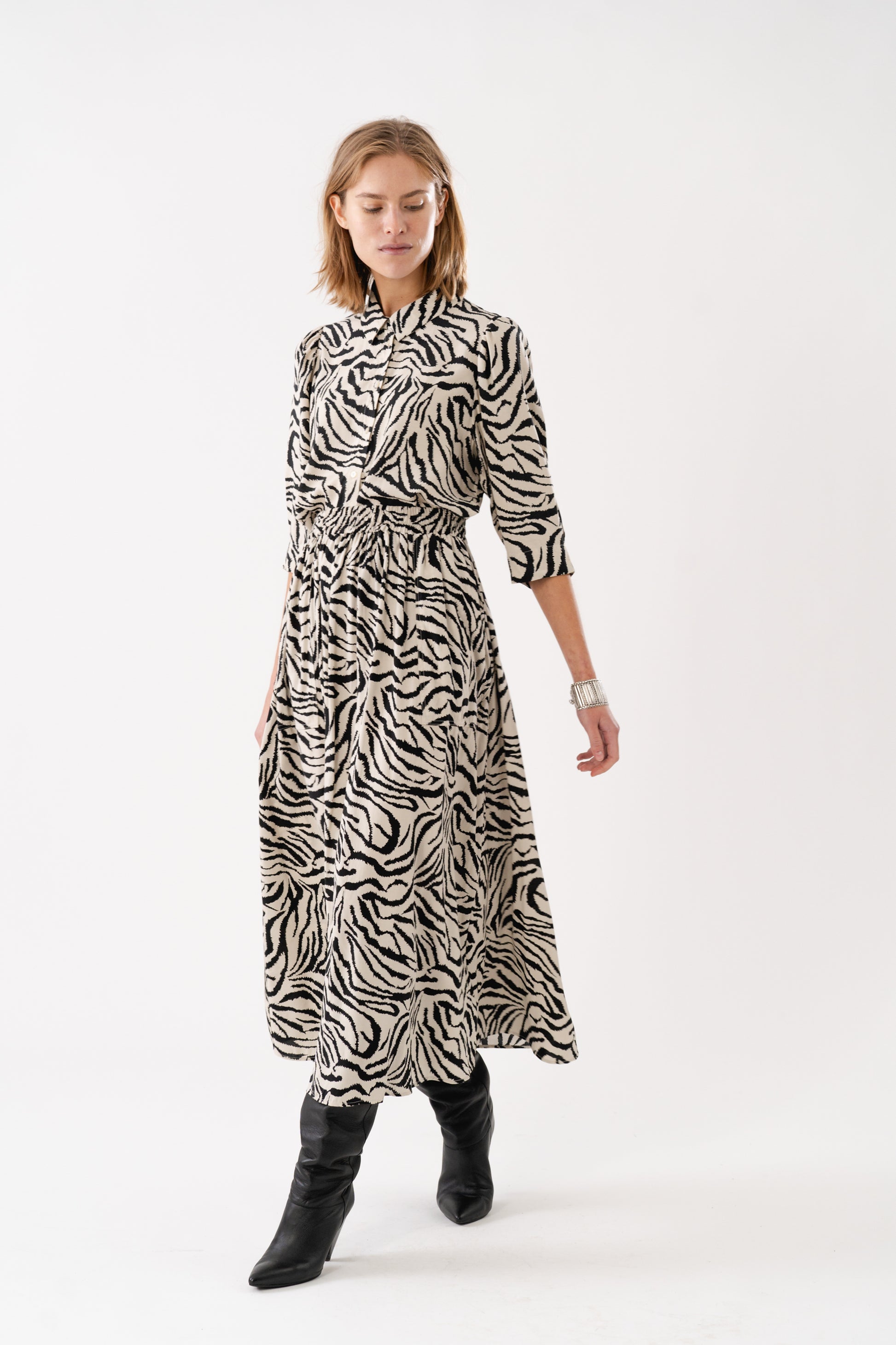 Lollys Laundry AkaneLL Maxi Skirt Skirt 73 Zebra print