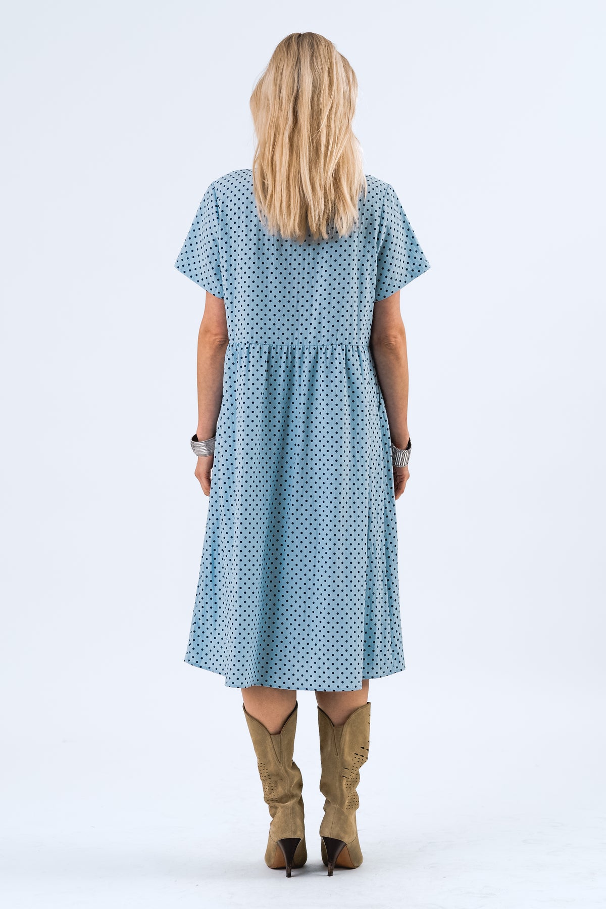 Lollys Laundry AliyaLL Midi Dress Dress 22 Light Blue