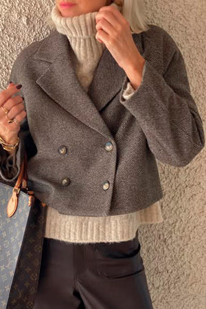 Lollys Laundry AmiriLL Short Jacket Blazer 87 Dark Mokka