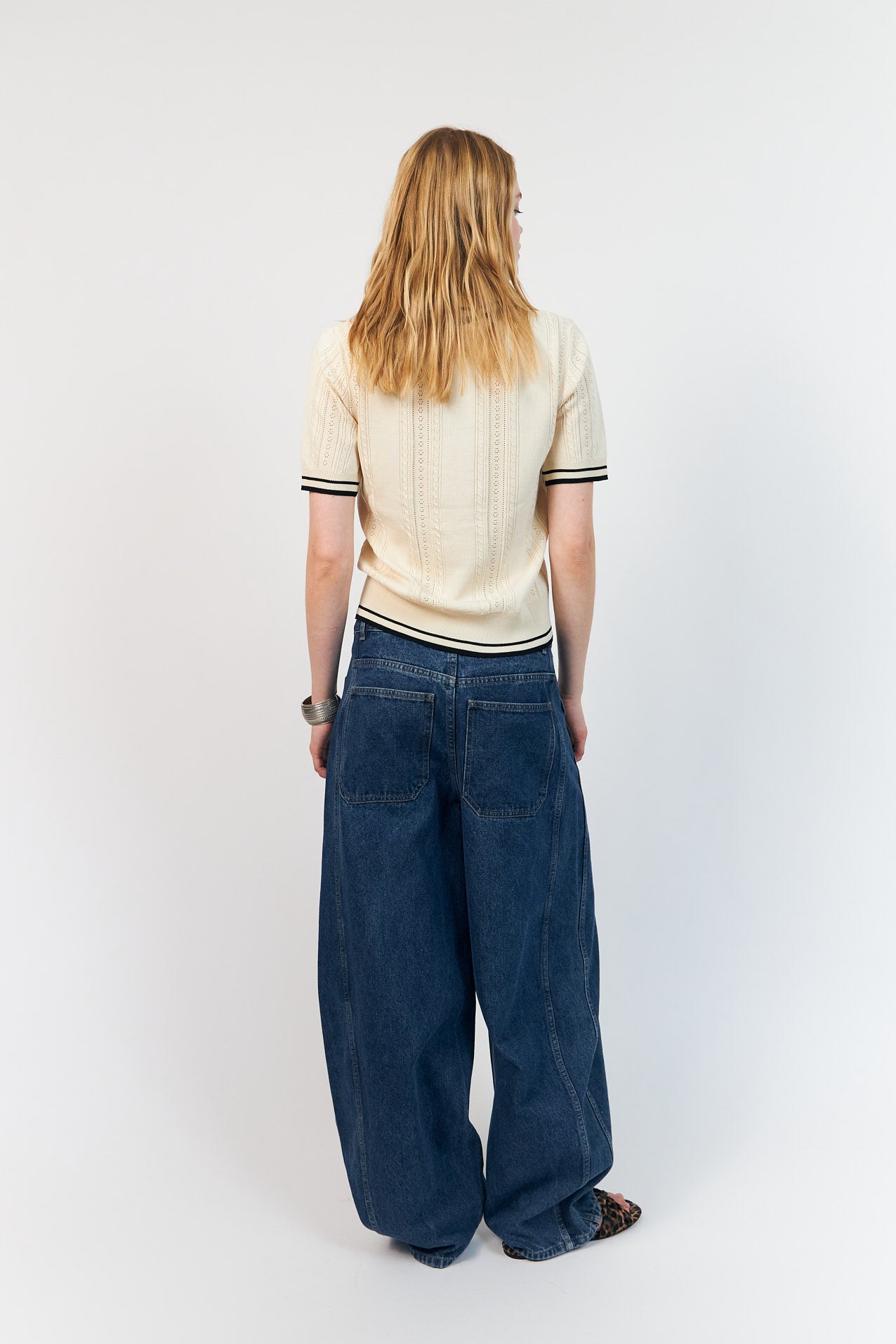 AndreaLL Polo Knit - Creme