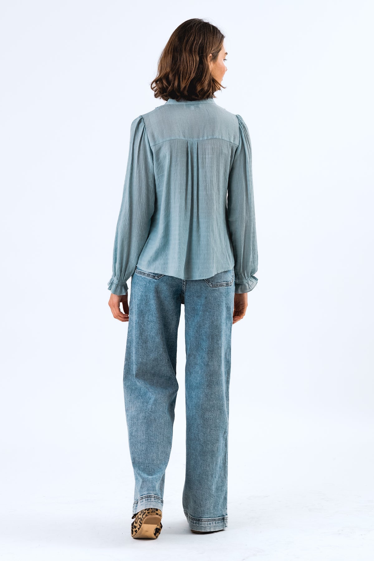 Lollys Laundry ArielLL Shirt Shirt 29 Dusty Blue
