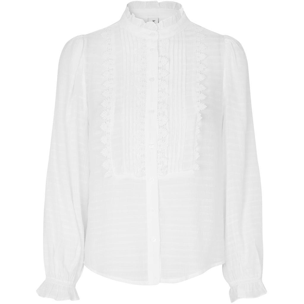 Lollys Laundry ArielLL Shirt LS Shirt 01 White