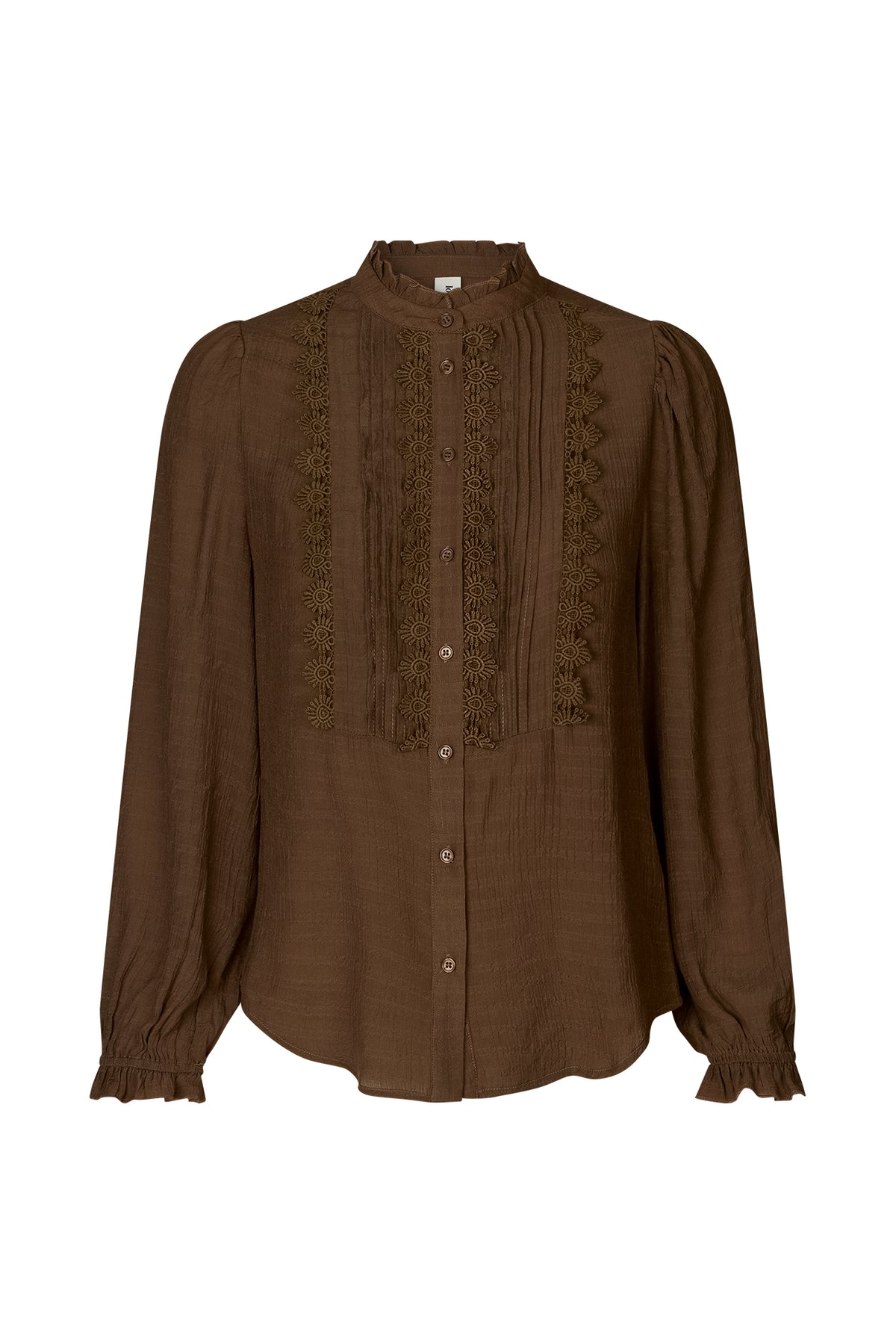 ArielLL Shirt LS - Choco