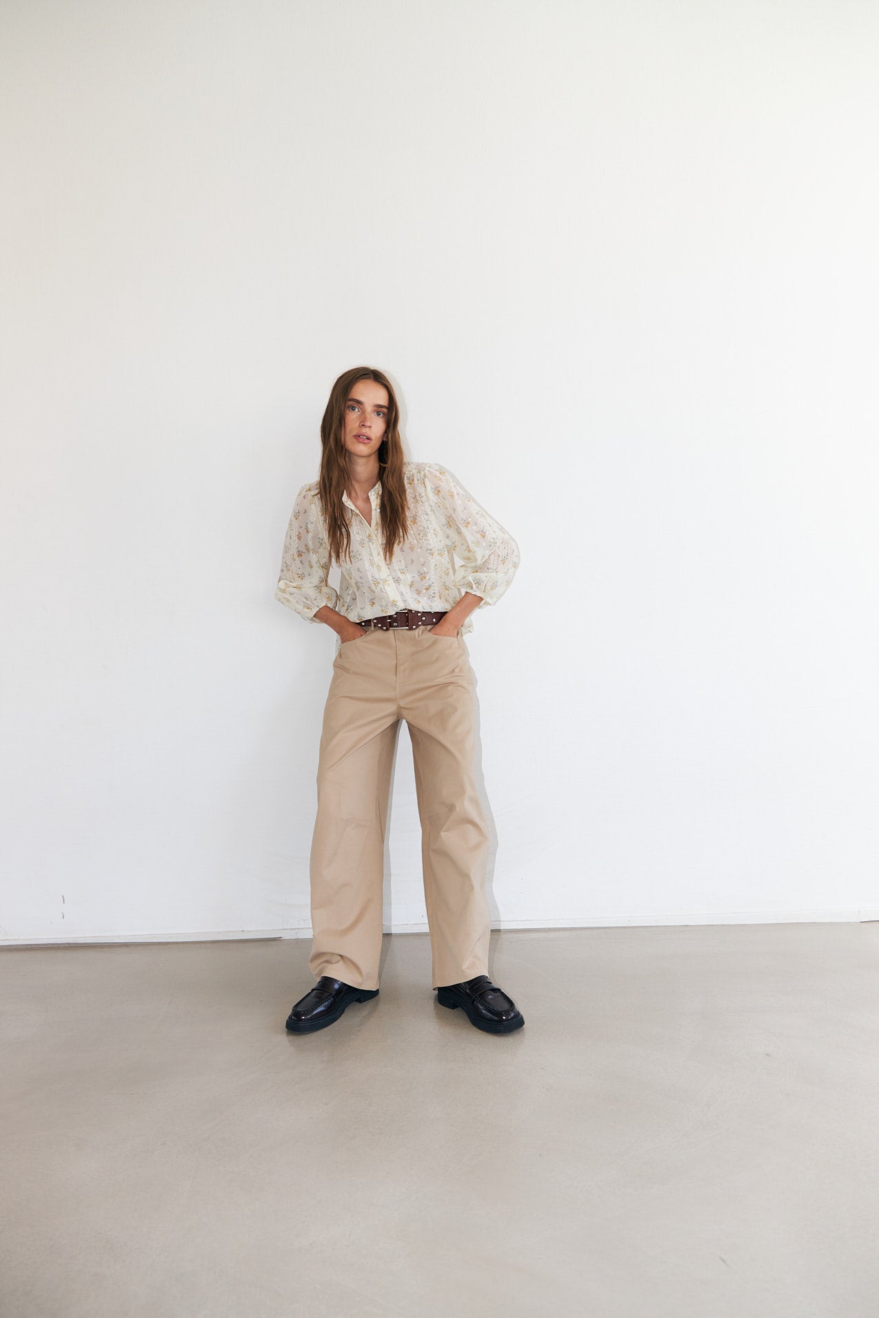 Lollys Laundry AvaLL Jeans Pants 03 03 Ecru