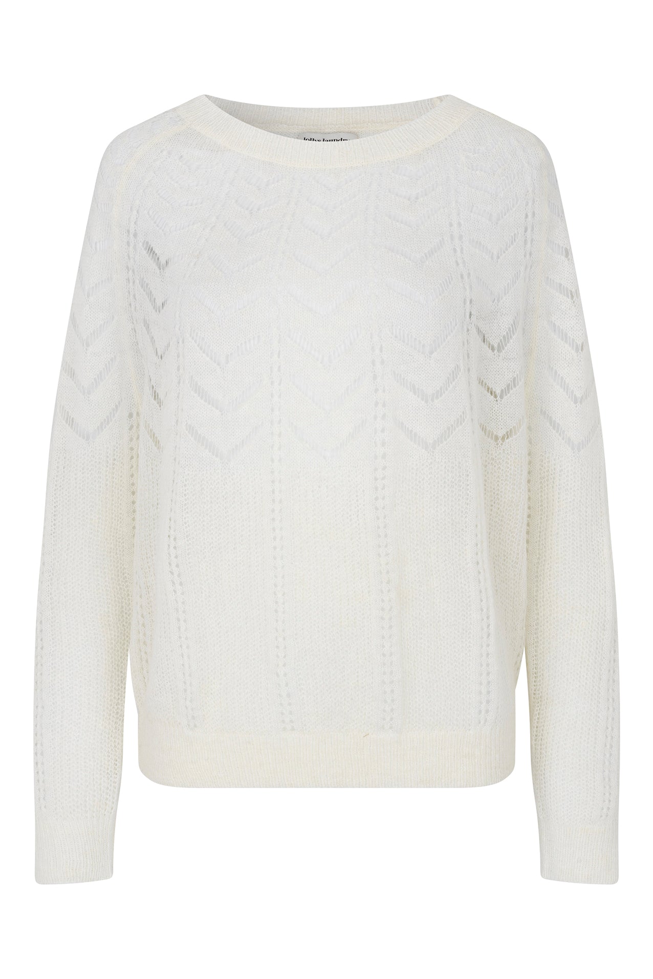 BillyLL Knit Jumper LS - Creme