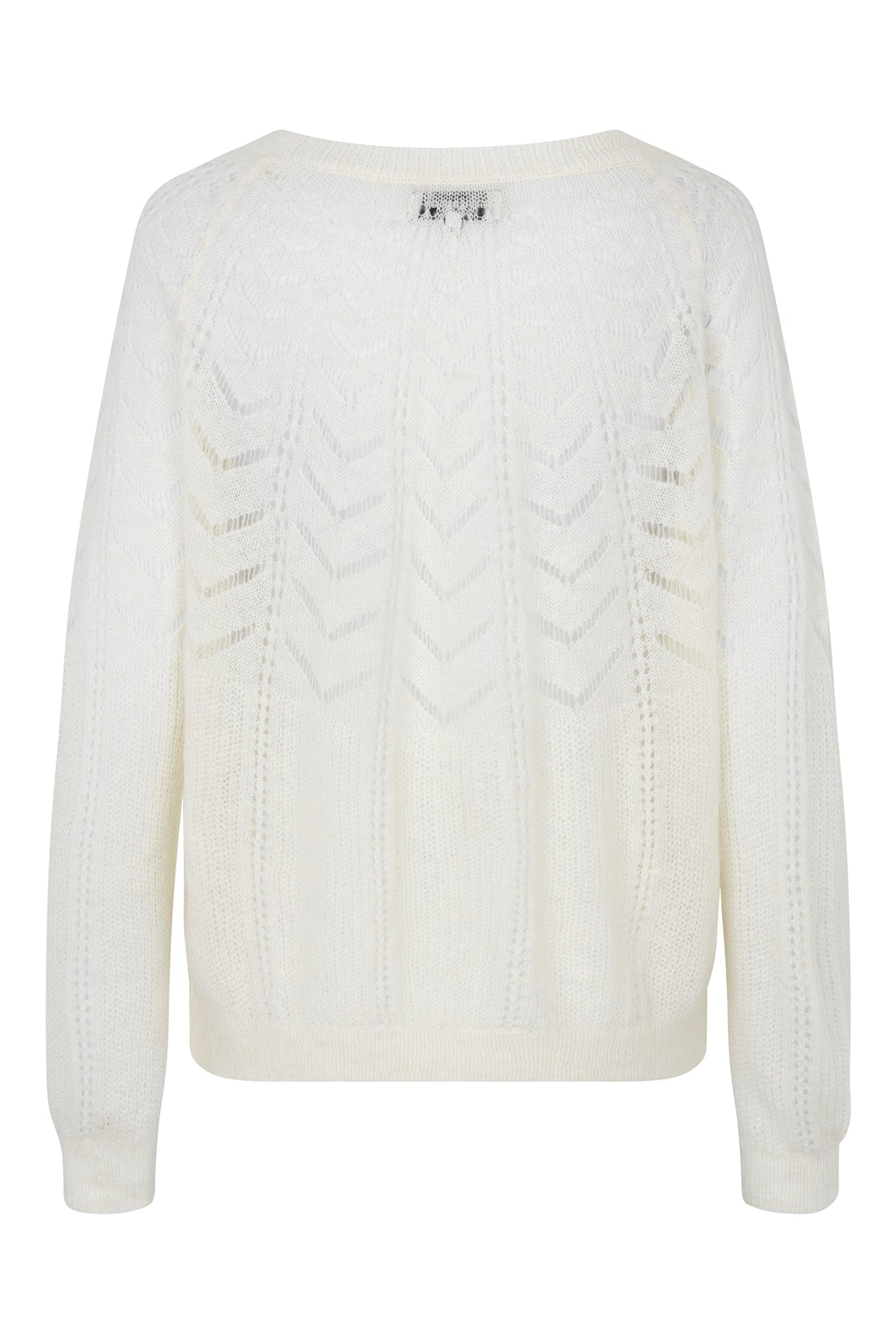 Lollys Laundry BillyLL Knit Jumper LS Jumper 02 Creme