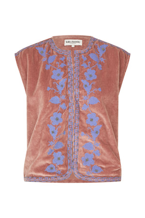 Lollys Laundry BinLL Vest Vest 36 Dusty Rose